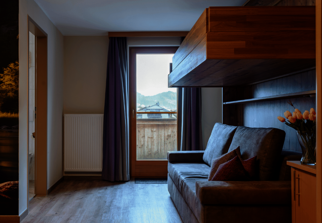 Couch mit Klapphochbett