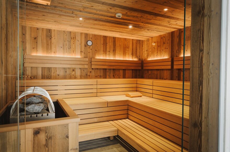 Finnische Sauna
