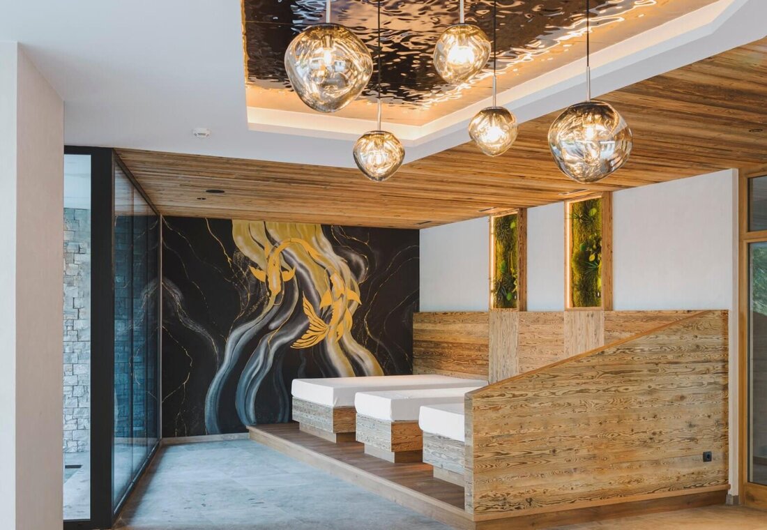 Ruheraum mit Design Licht